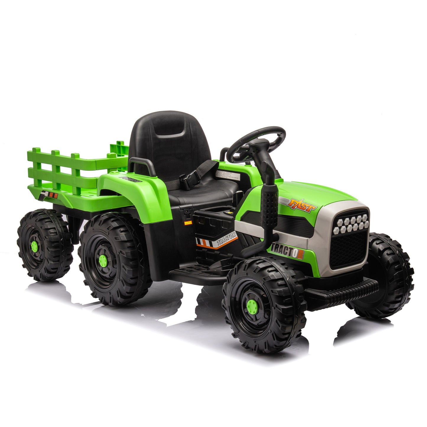 Green Tractor Ride-On