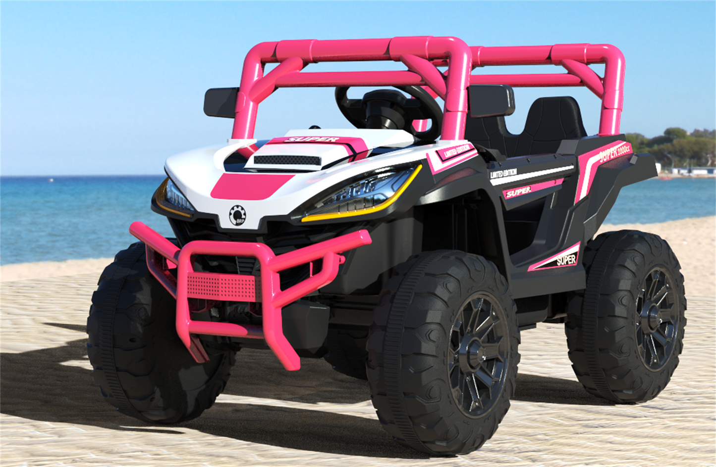 Pink Sparkle Cruiser Ride-On