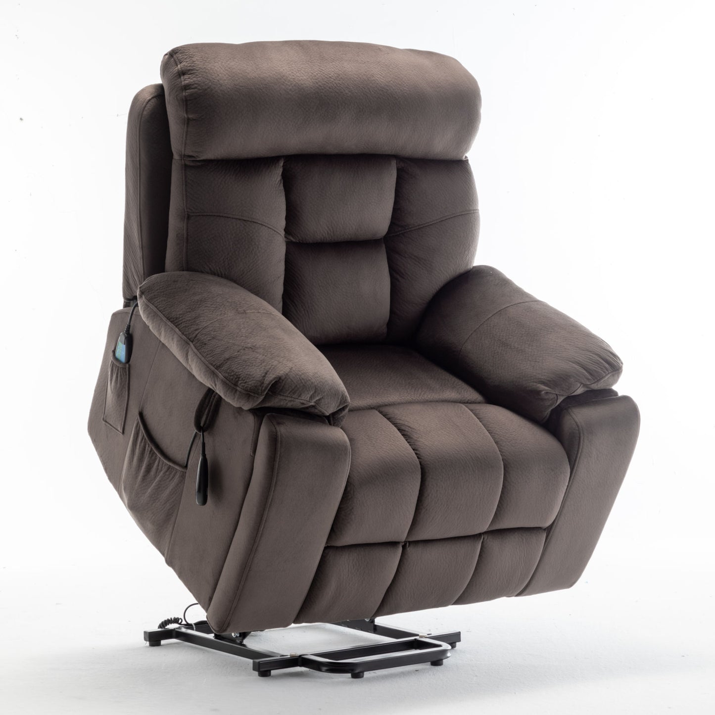 Recliner Lift Chair Relax in Style - Antique Brown