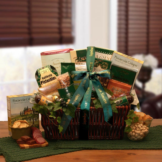 Heartfelt Comfort Gourmet Sympathy Basket