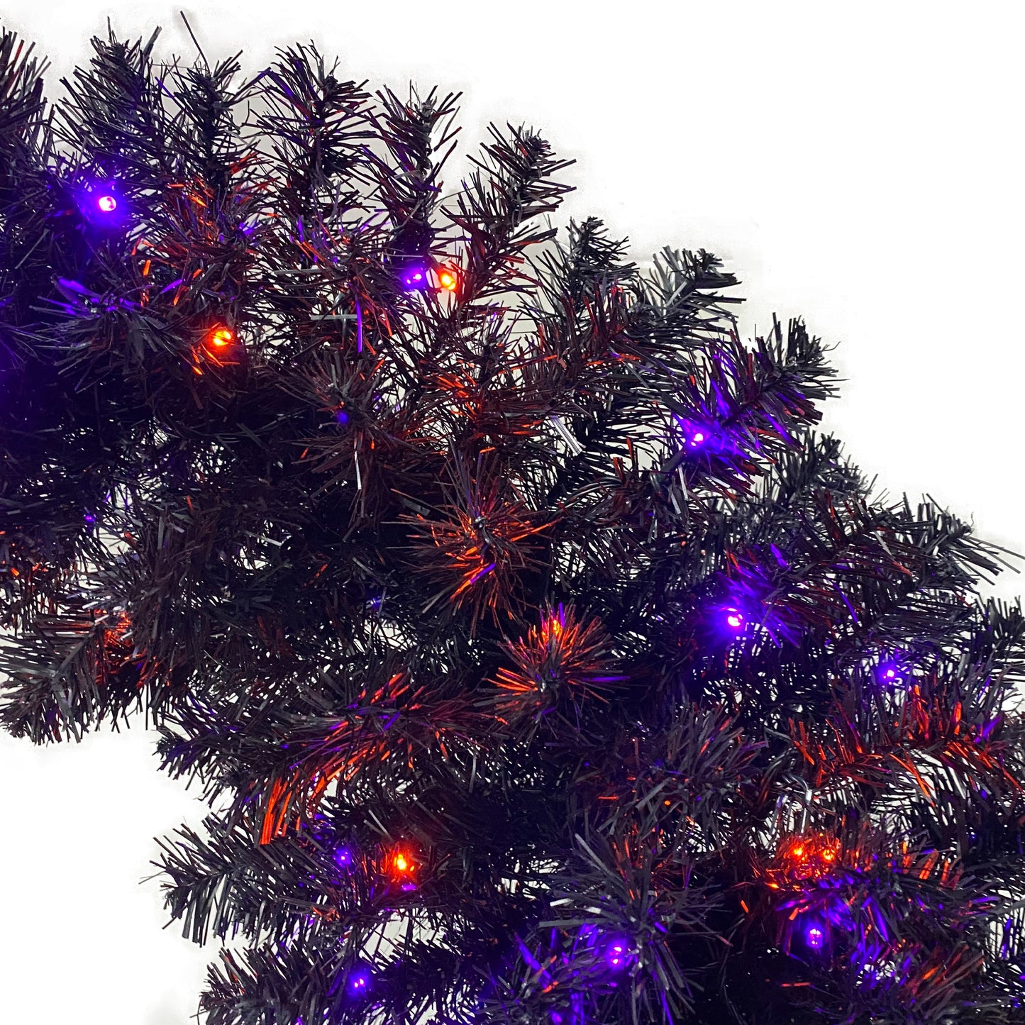 6FT Artificial Fir Bent Top Halloween Christmas Tree