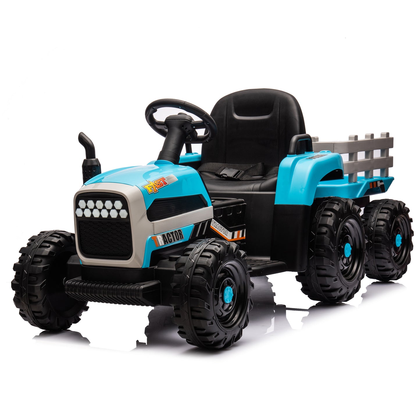 Blue Thunder Tractor Ride-On