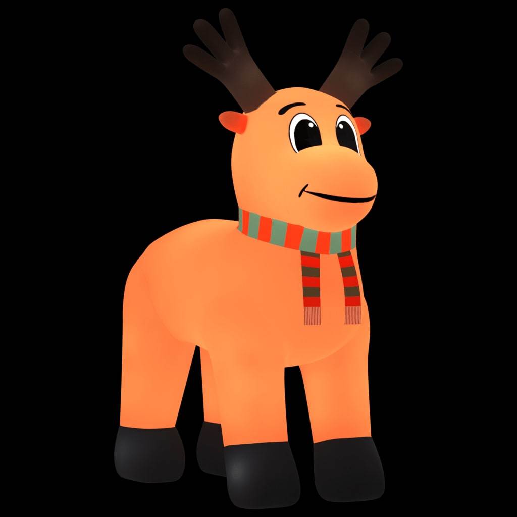 Christmas Inflatable Reindeer with LEDs 157.5"