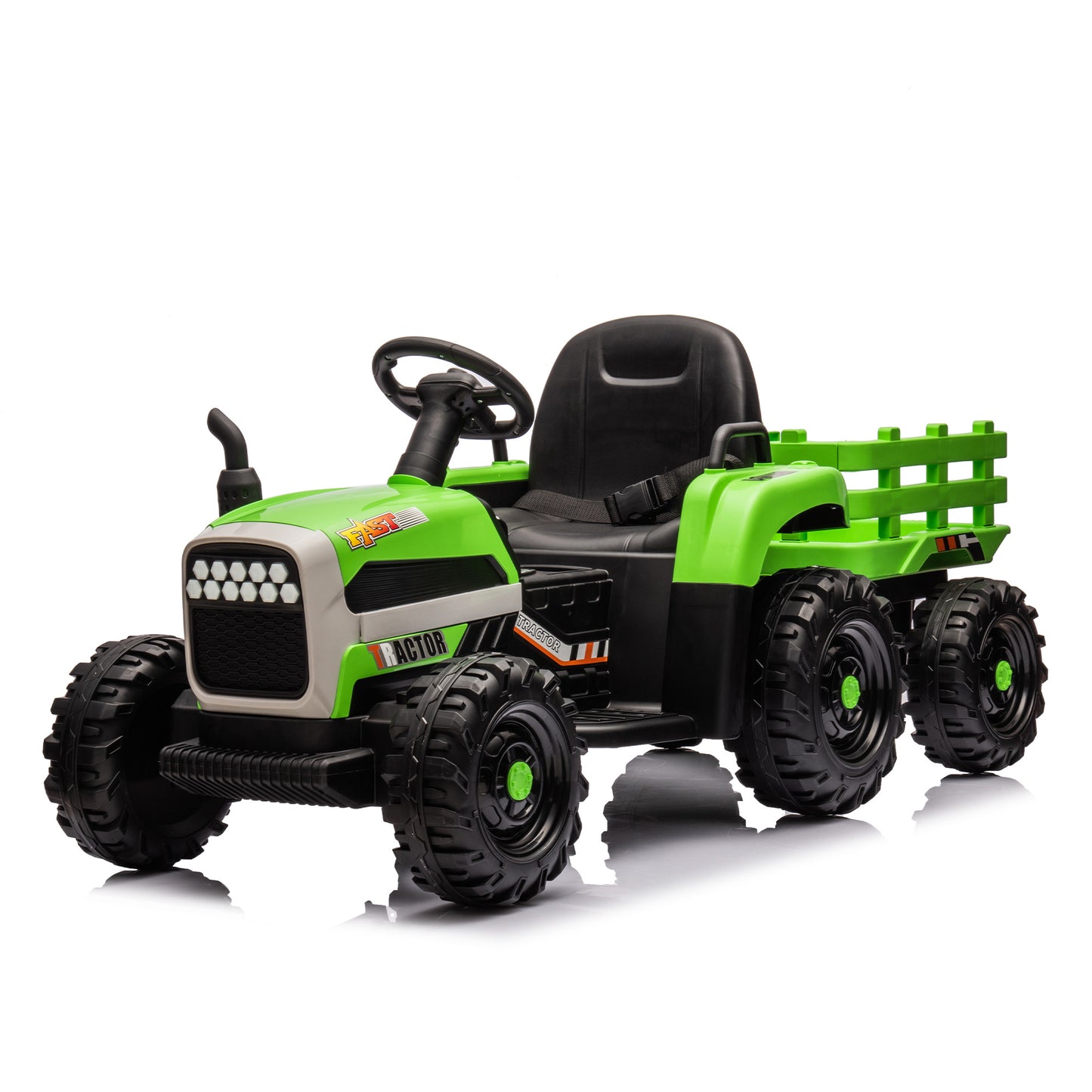 Green Tractor Ride-On