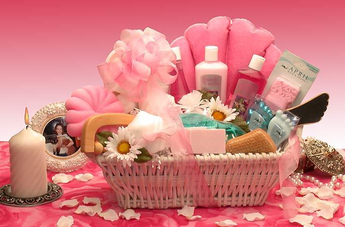 Blissful Cherry Blossom Escape Gift Basket