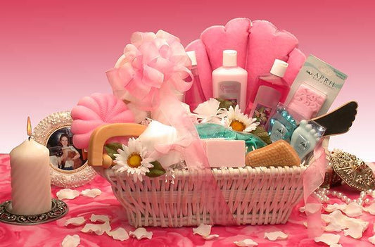 Blissful Cherry Blossom Escape Gift Basket