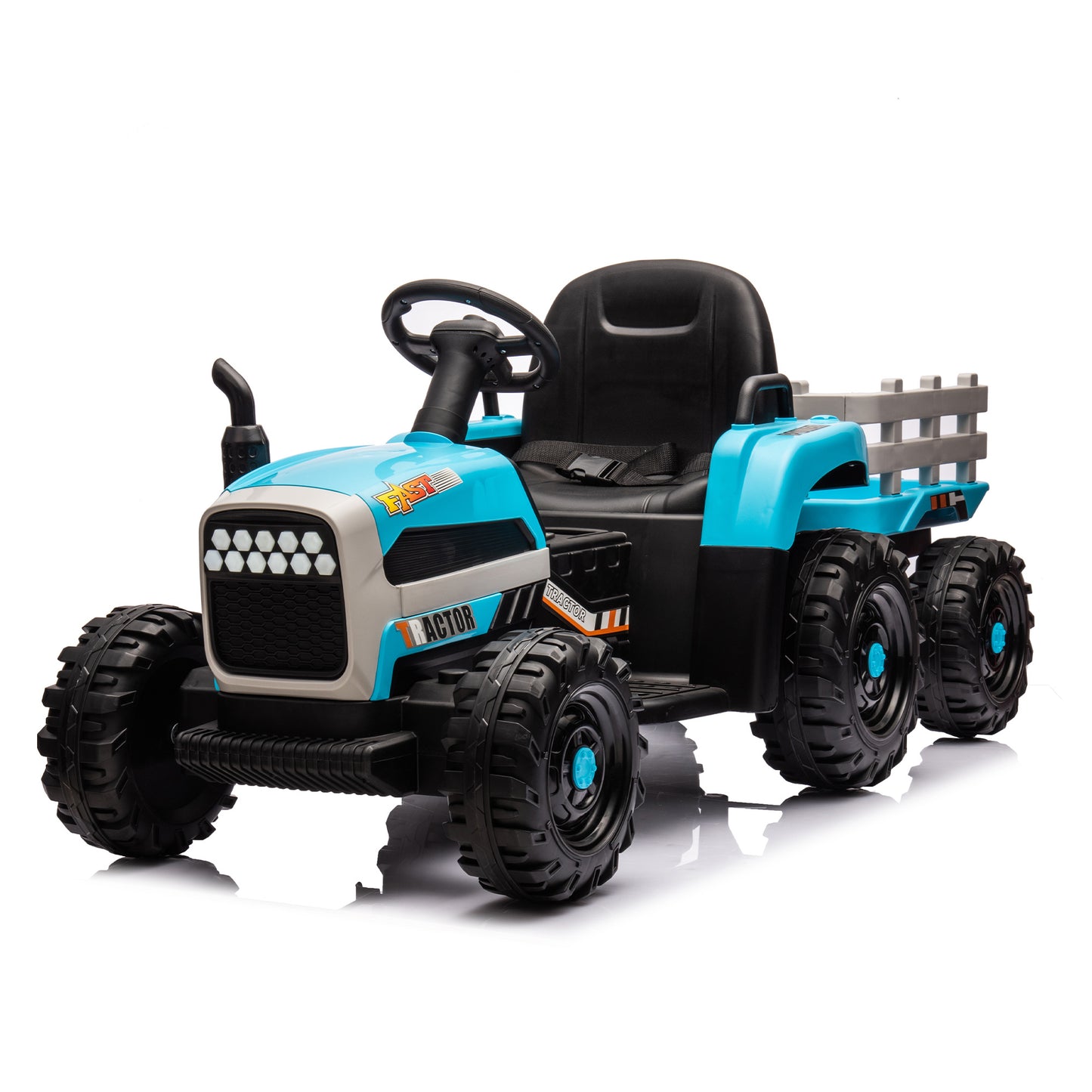 Blue Thunder Tractor Ride-On