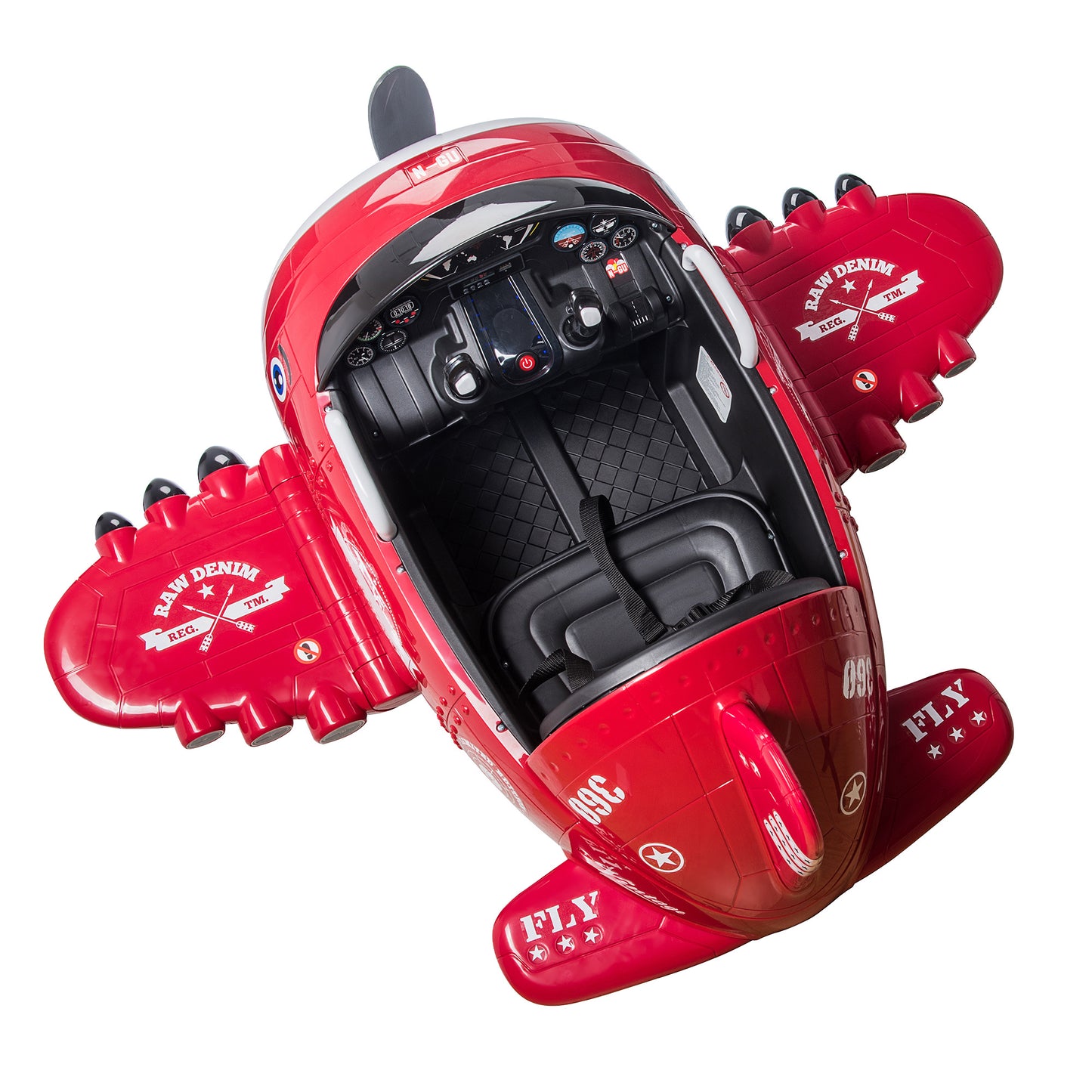 Red Sky Explorer 12V Ride-On Toy Plane