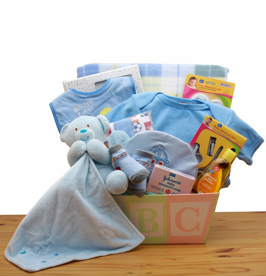 Easy as ABC New Baby Boy Gift Set