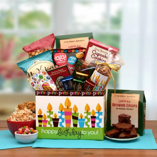 Birthday Bash Snack Attack Gift Box