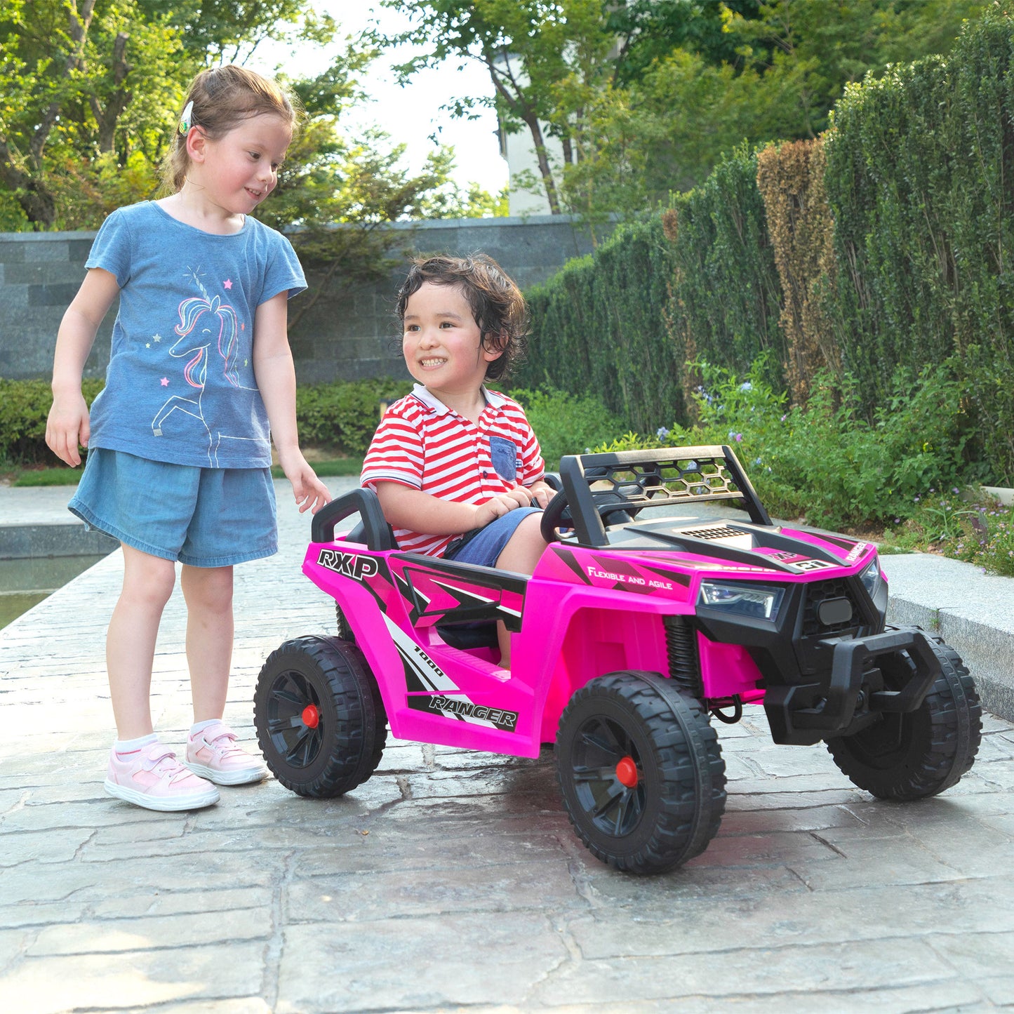 Pink Adventure Racer Mini UTV