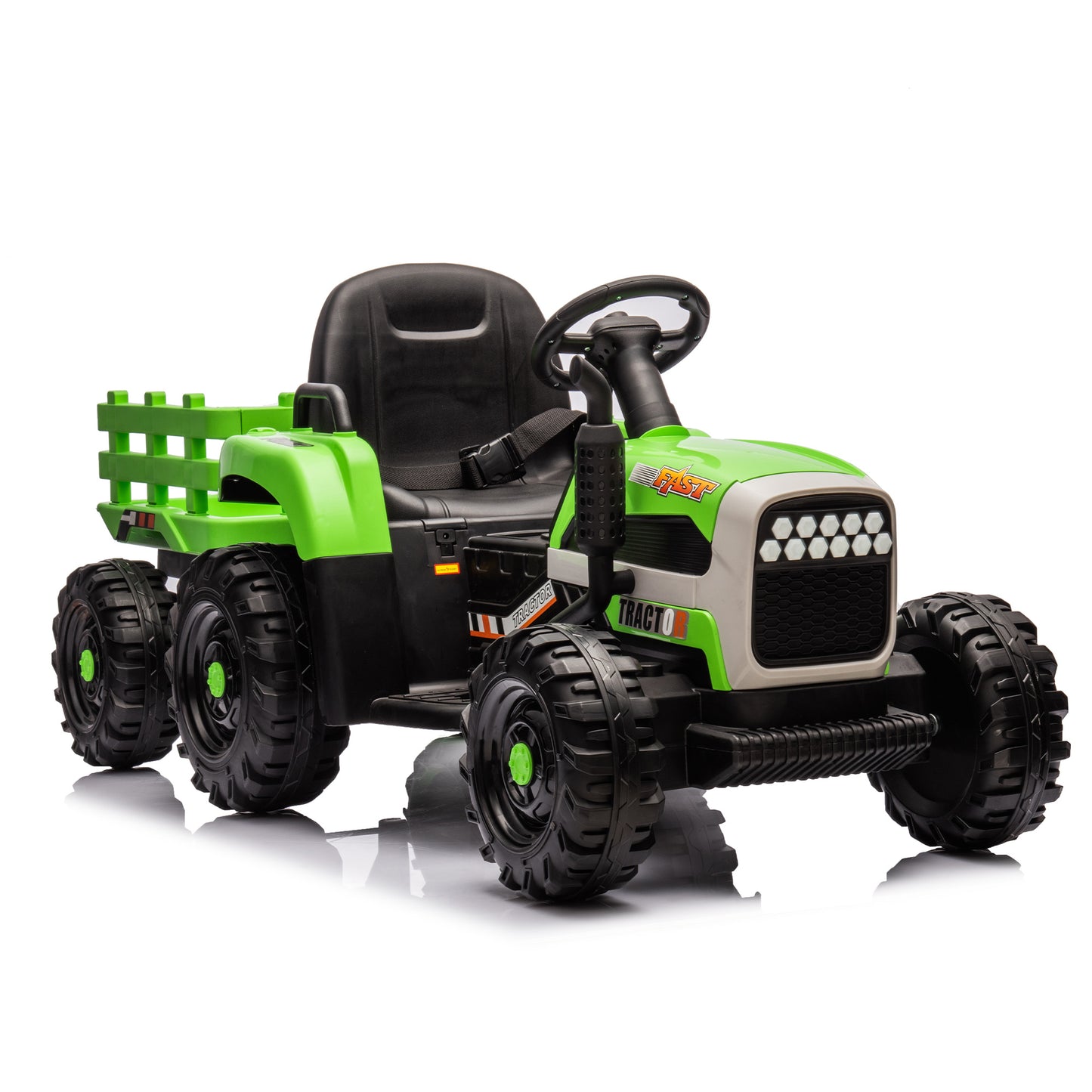 Green Tractor Ride-On