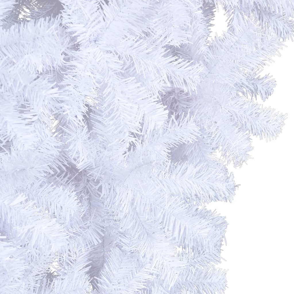 6ft White- Upside-Down Artificial Christmas Tree with Stand