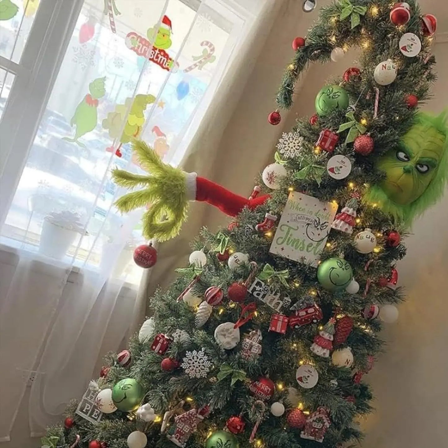 Grinch Arm for Christmas tree