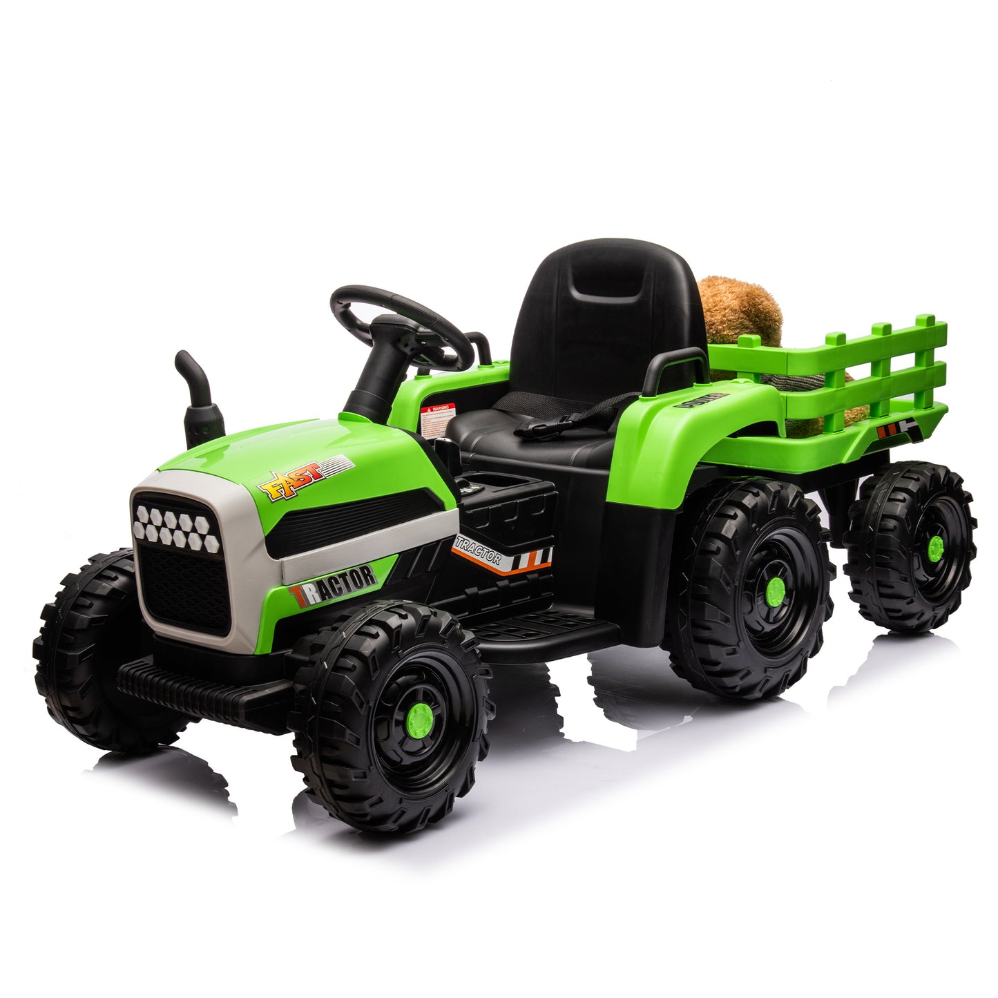 Green Tractor Ride-On