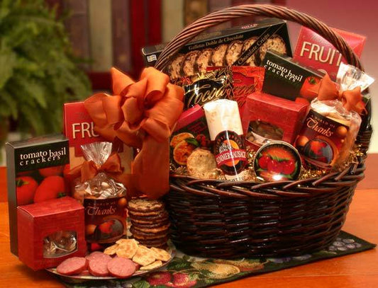 A Grand World of Thanks Gourmet Gift Basket