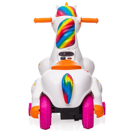 Magical Unicorn Ride-On Car