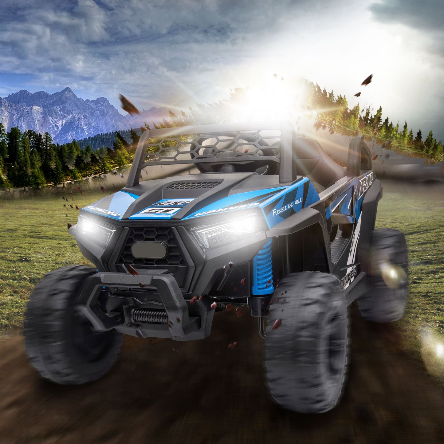 Adventure Blue Racer Mini UTV