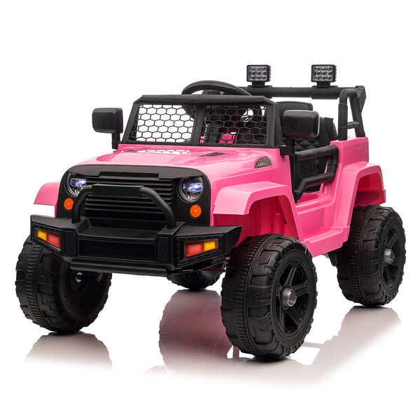 Pink Racer Ride-On Jeep