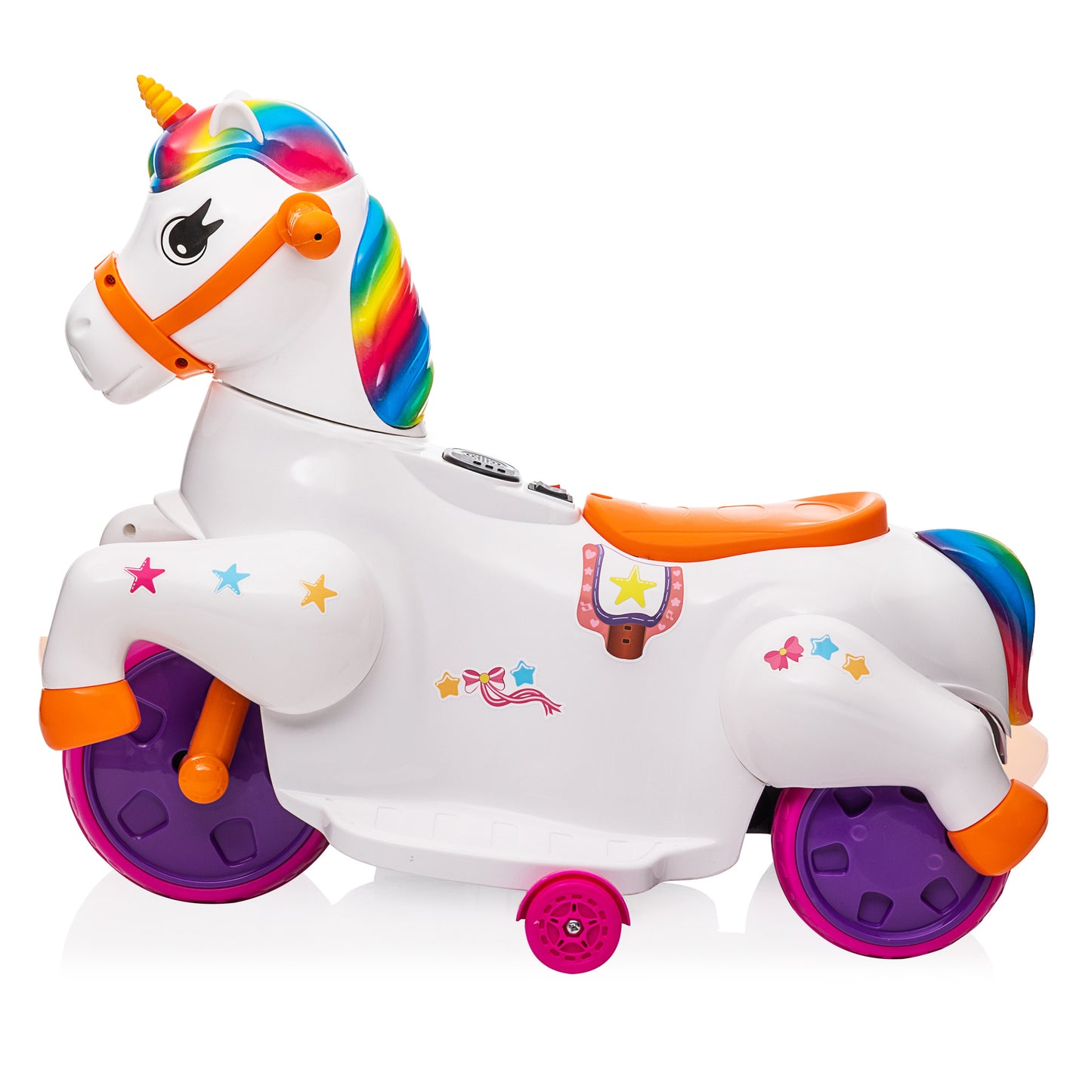 Magical Unicorn Ride-On Car