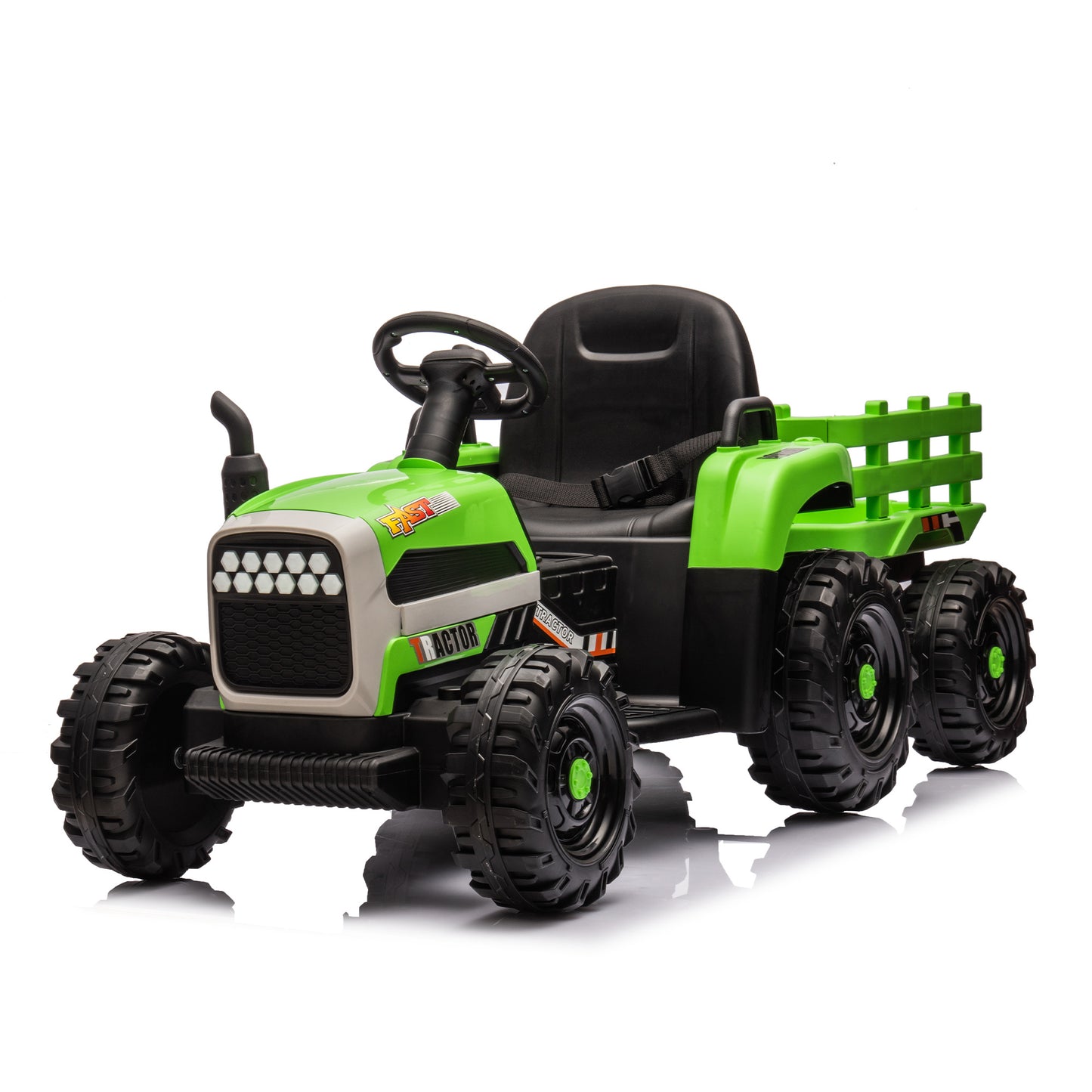 Green Tractor Ride-On