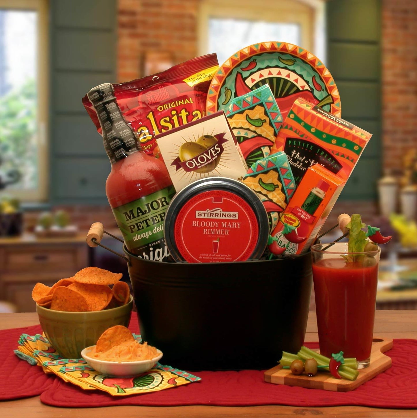 Bloody Mary Fiesta Basket