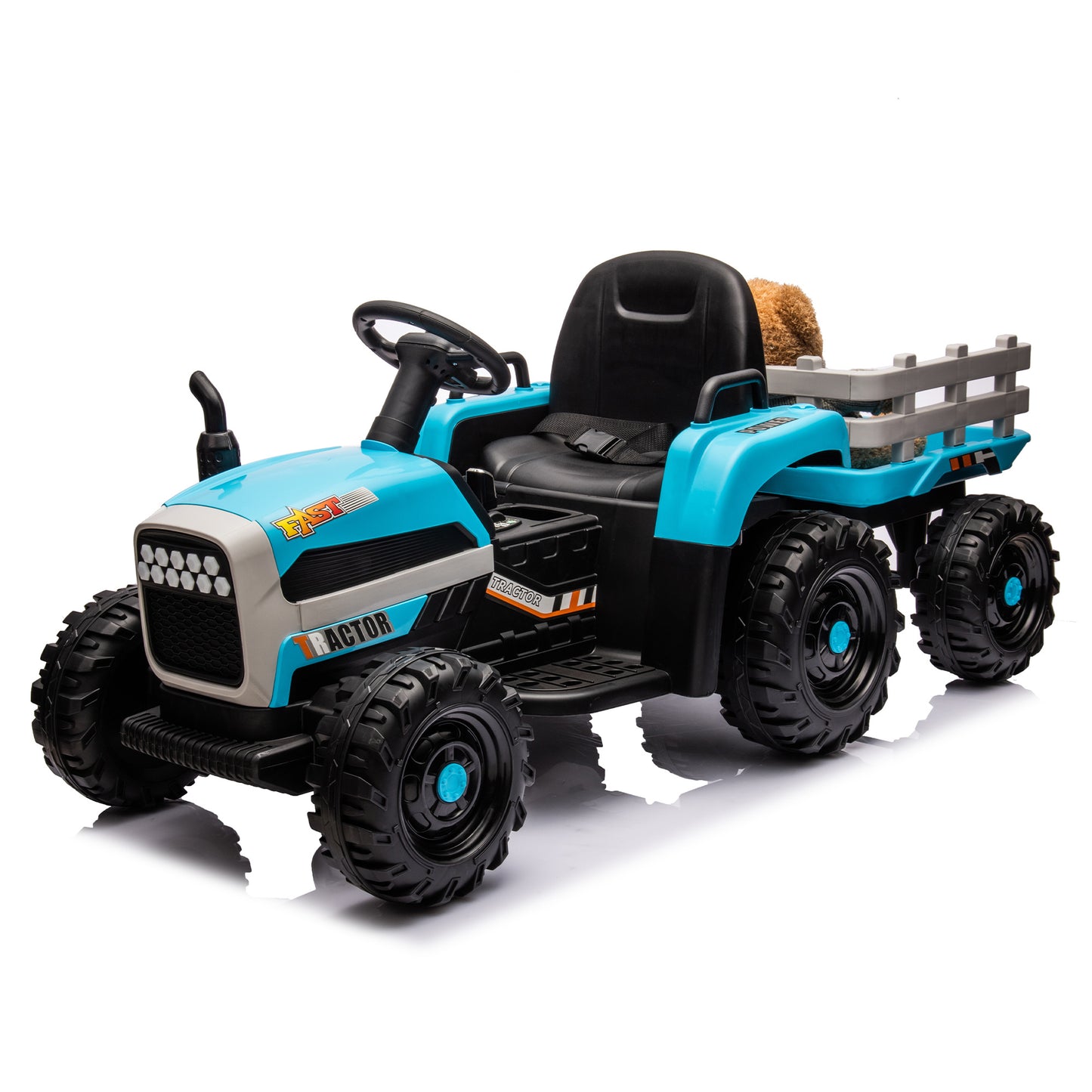 Blue Thunder Tractor Ride-On