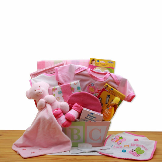 Easy as ABC New Baby Girl Gift Set