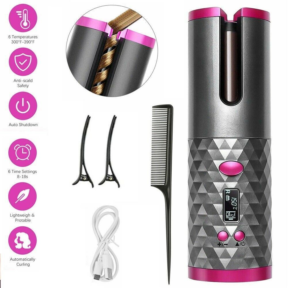 FlexiCurl Pro Cordless Hair Curler