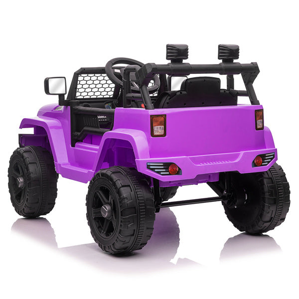 Purple Thunder Ride-On Jeep