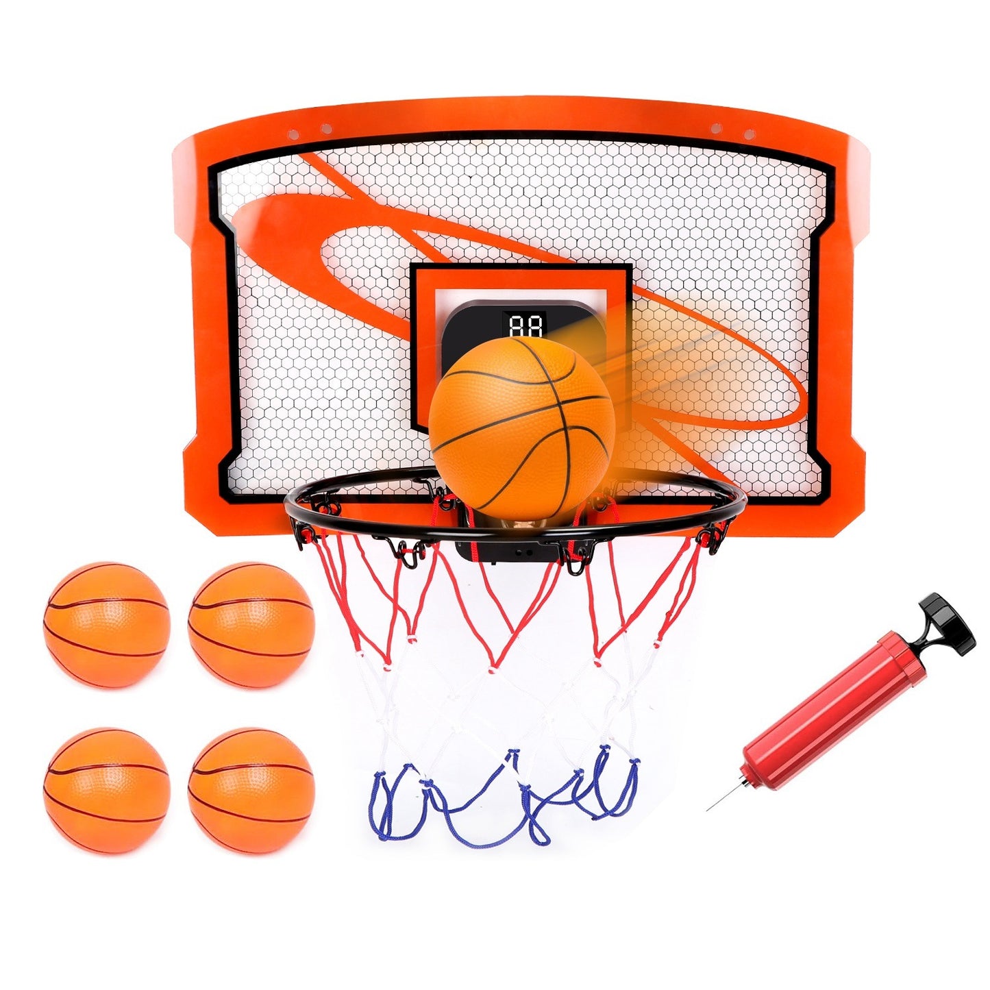 Dunk Master Indoor Basketball Hoop Set