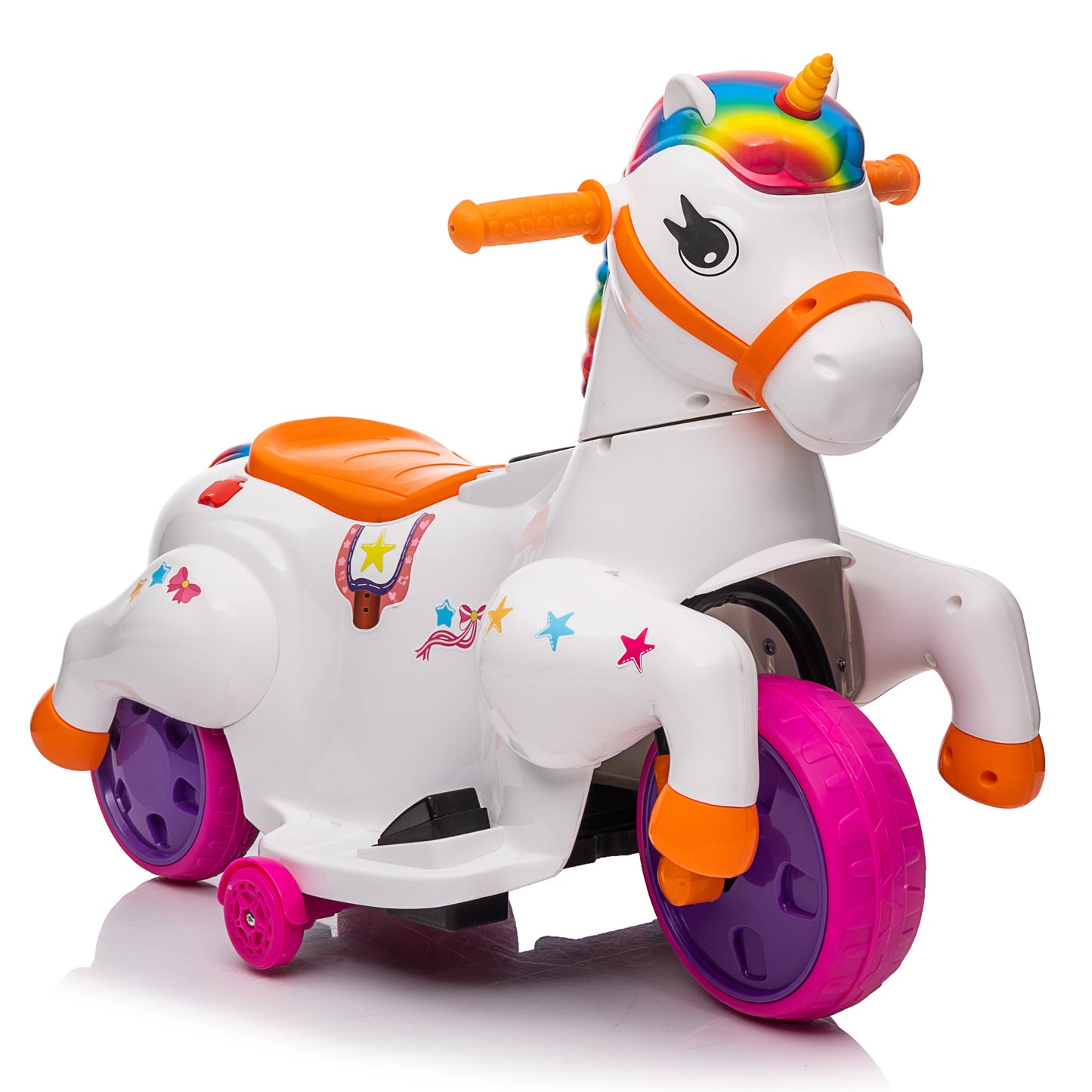 Magical Unicorn Ride-On Car