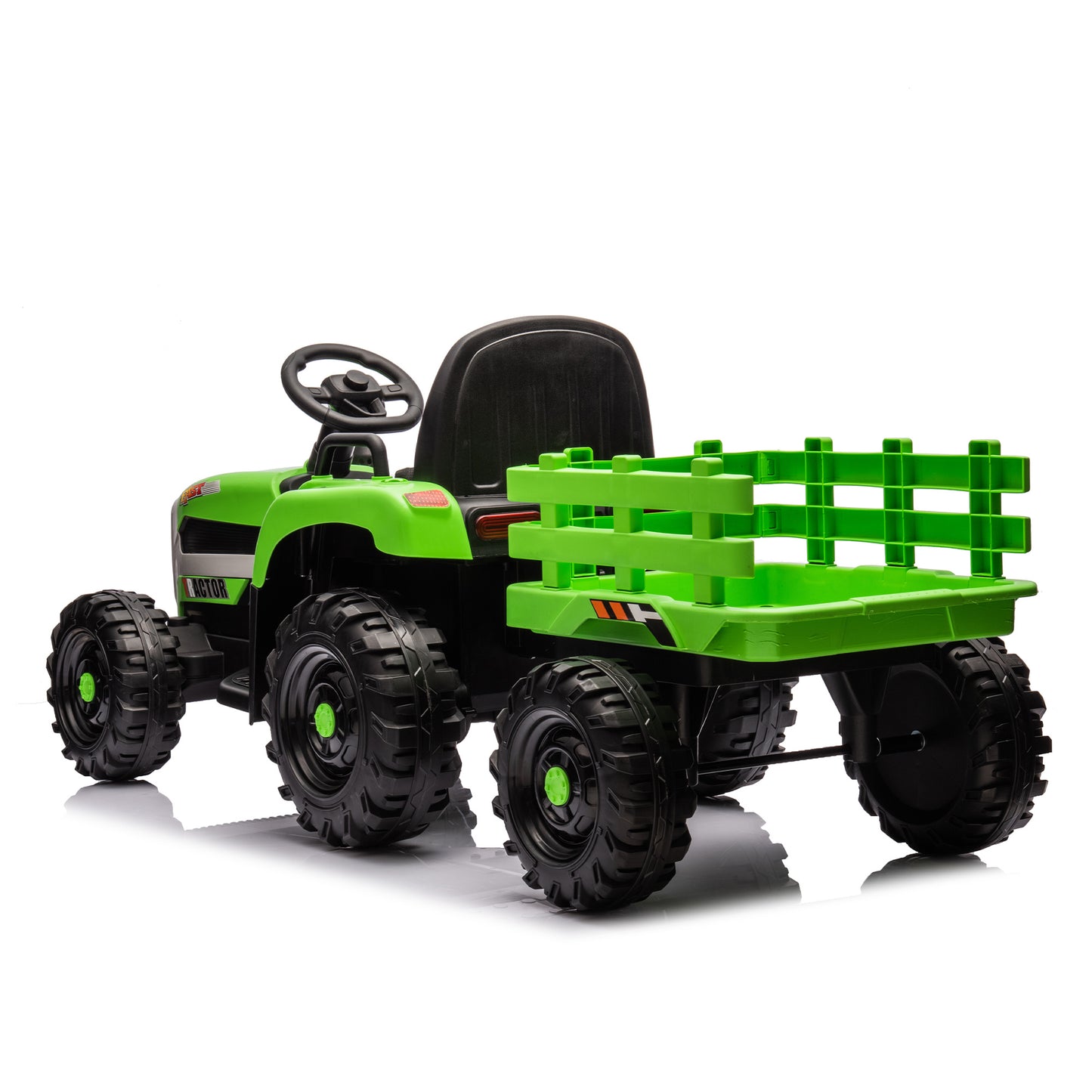 Green Tractor Ride-On