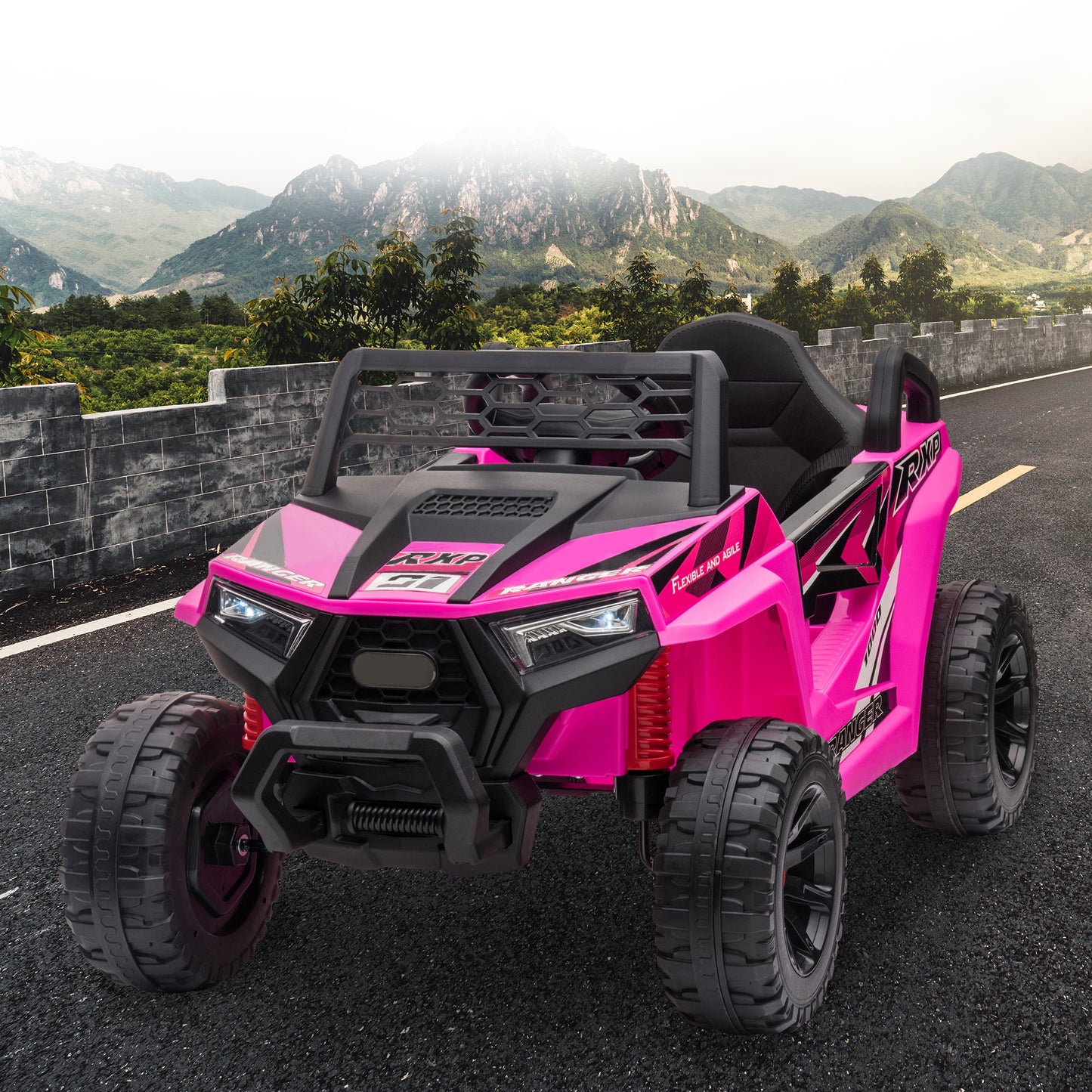 Pink Adventure Racer Mini UTV