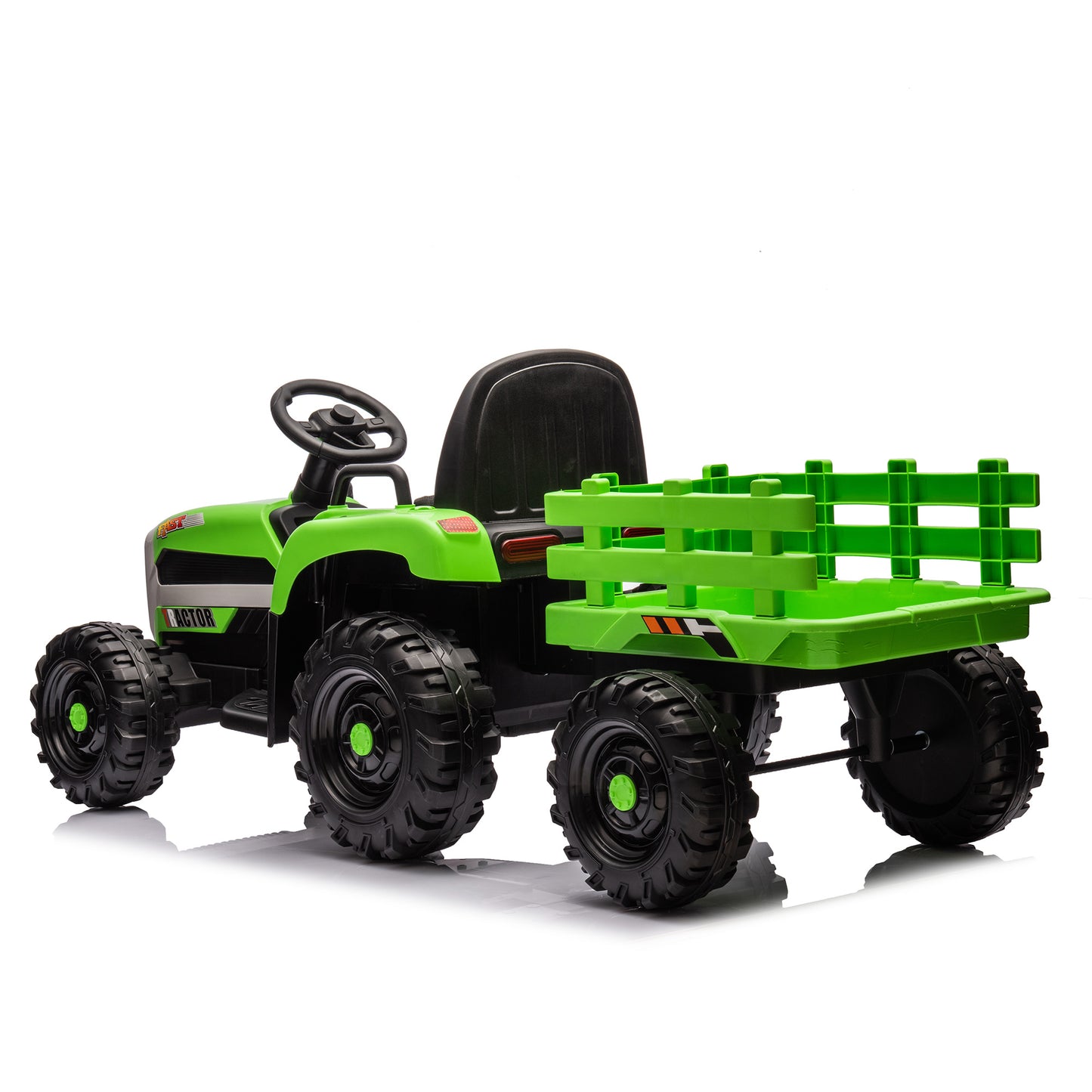 Green Tractor Ride-On