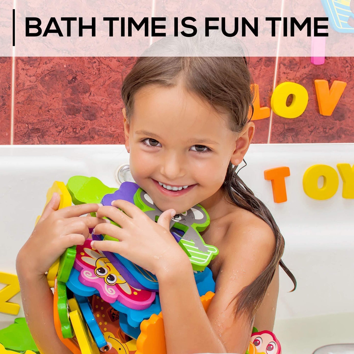 Bath Time Alphabet Fun Set w/Ebook