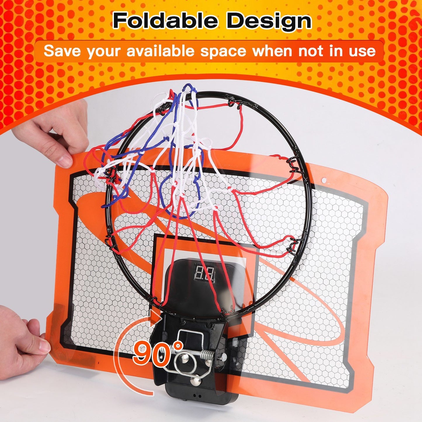 Dunk Master Indoor Basketball Hoop Set