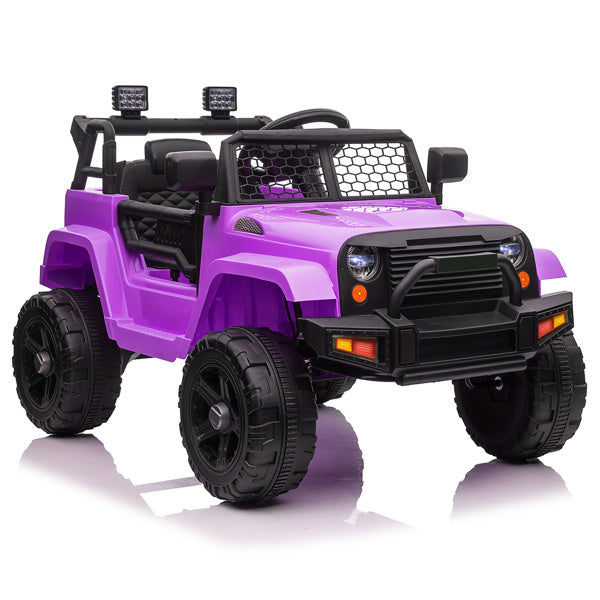 Purple Thunder Ride-On Jeep