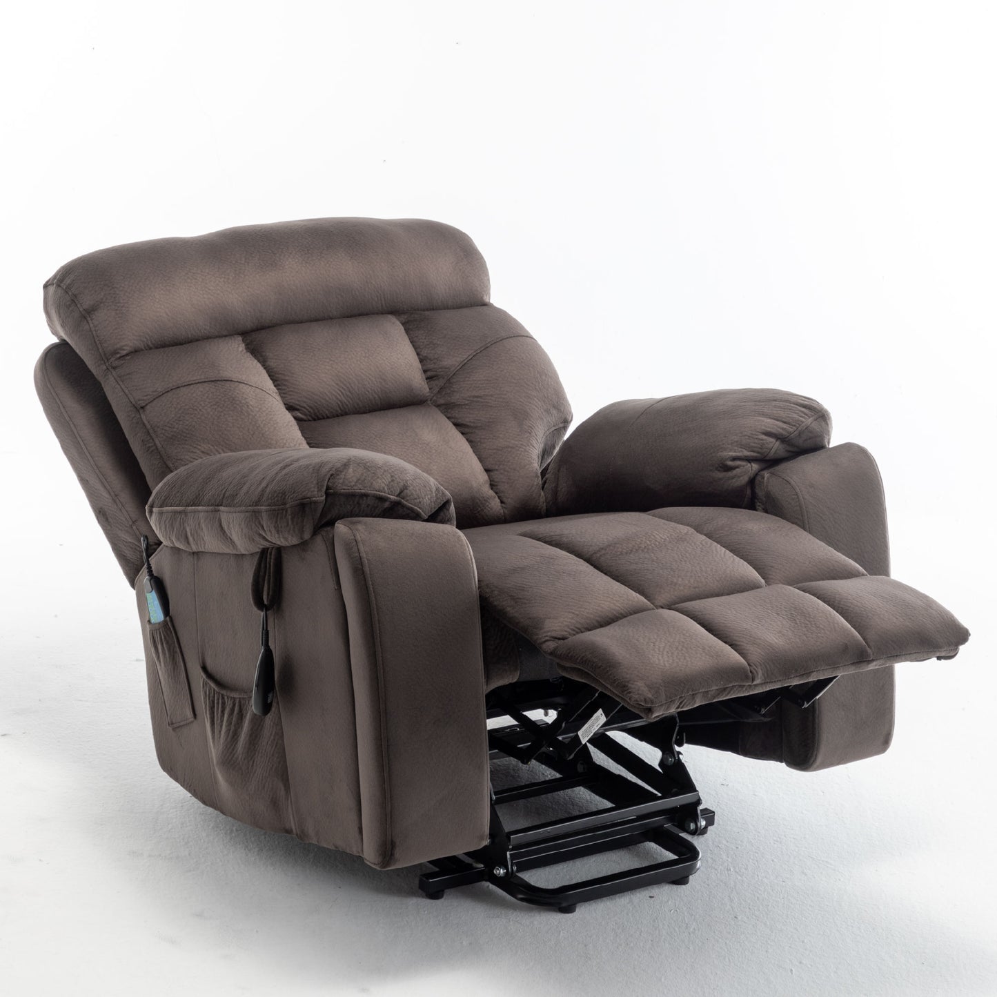 Recliner Lift Chair Relax in Style - Antique Brown