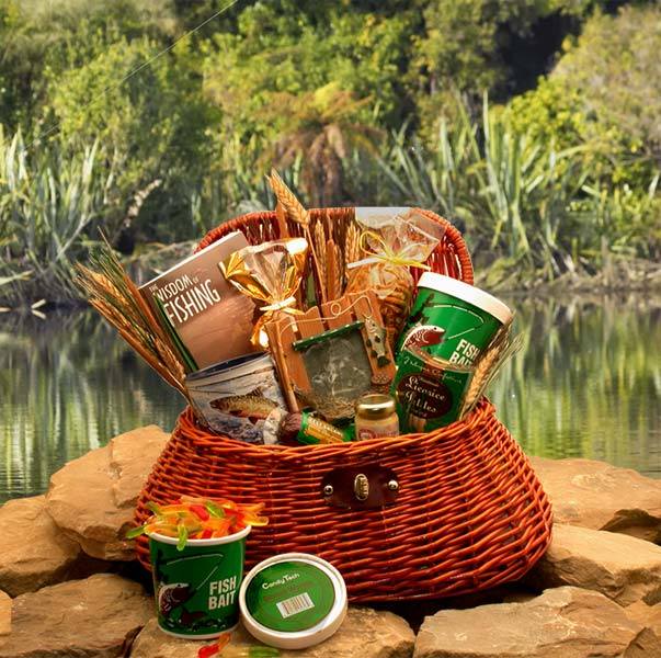 The Ultimate Fisherman’s Creel Gift Basket