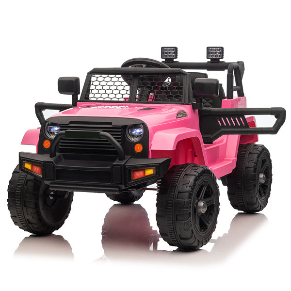 Pink Racer Ride-On Jeep