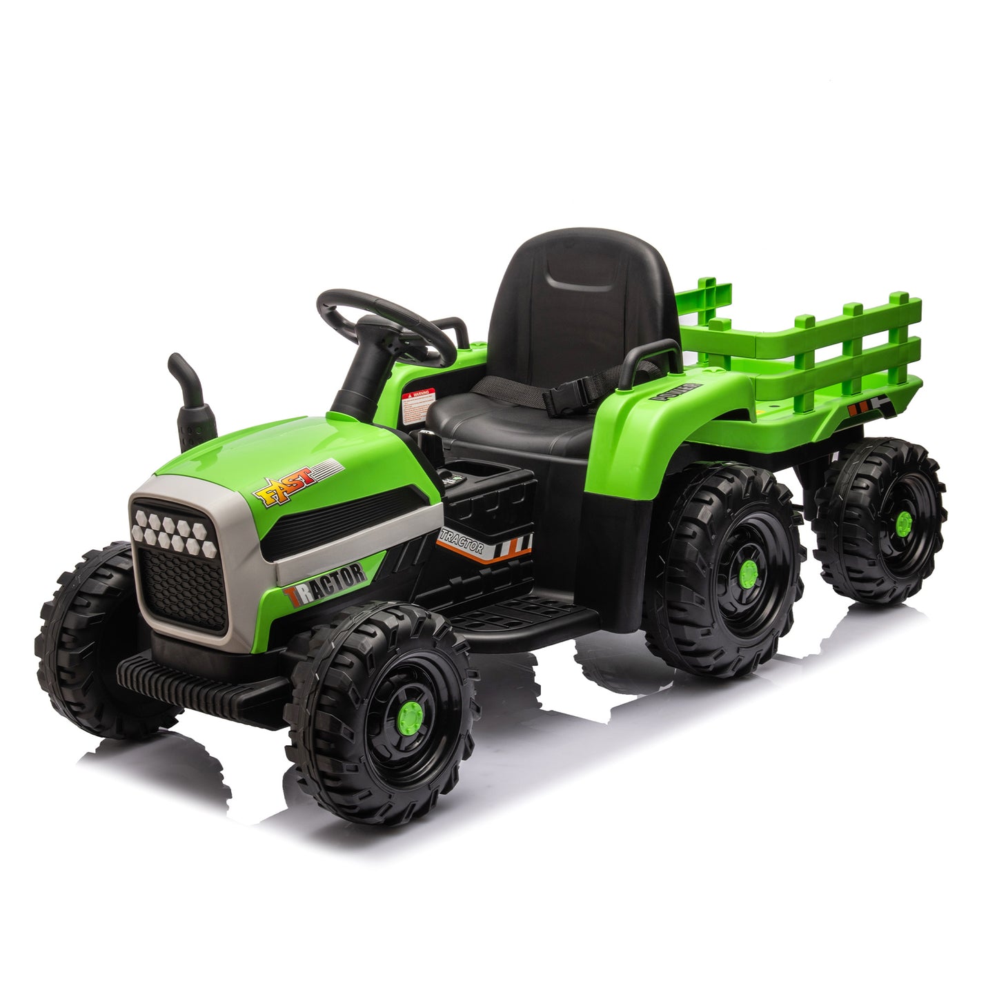 Green Tractor Ride-On