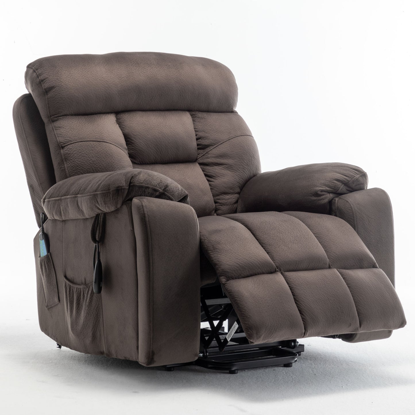 Recliner Lift Chair Relax in Style - Antique Brown