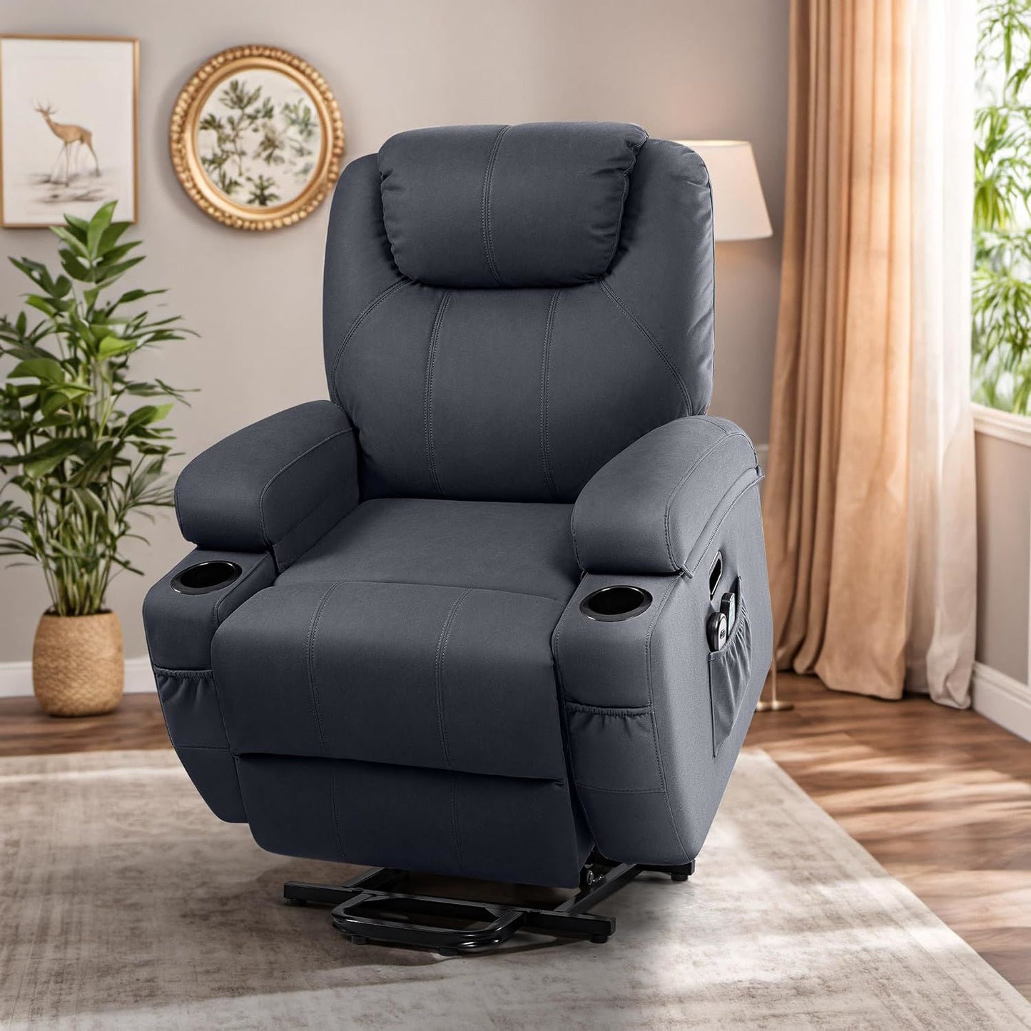 Electric Power Lift Recliner Chair with Massage/Heat