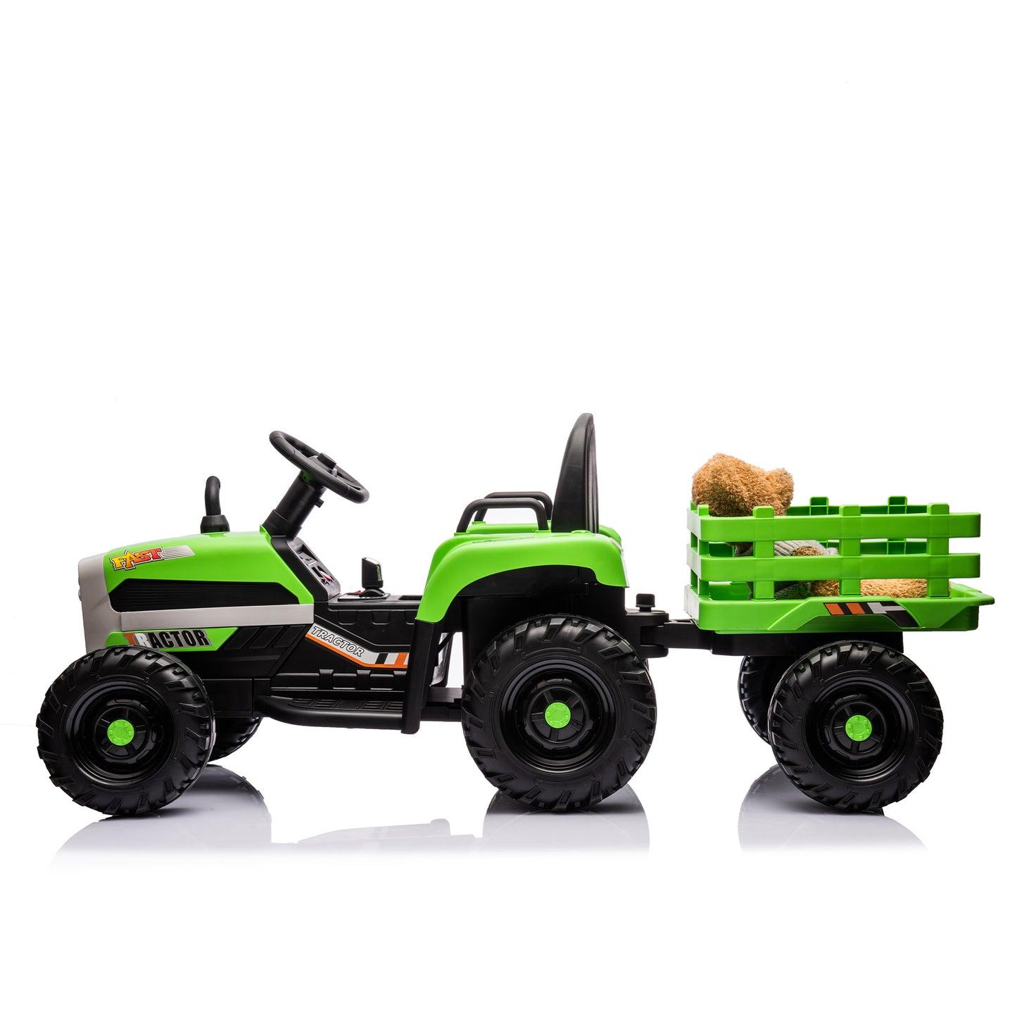 Green Tractor Ride-On