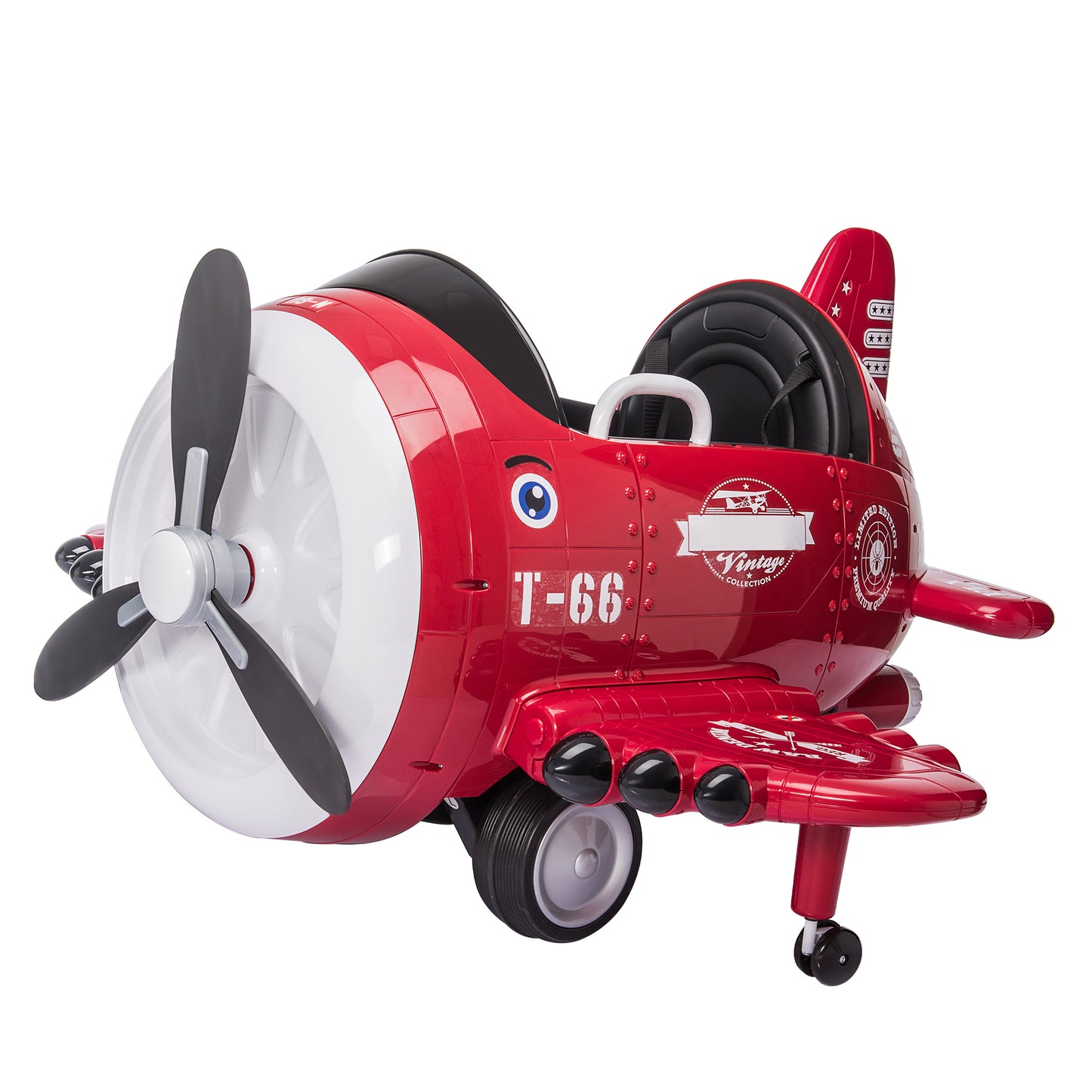 Red Sky Explorer 12V Ride-On Toy Plane