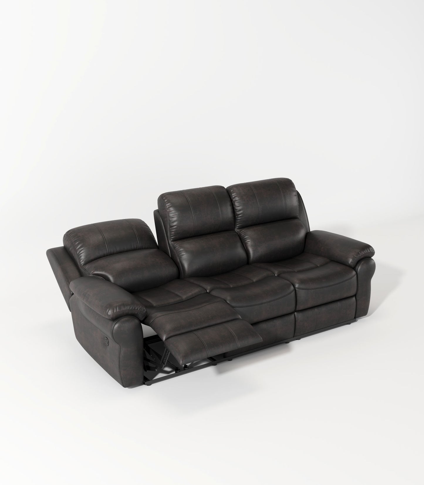 3-Seat Recliner Sofa - Espresso