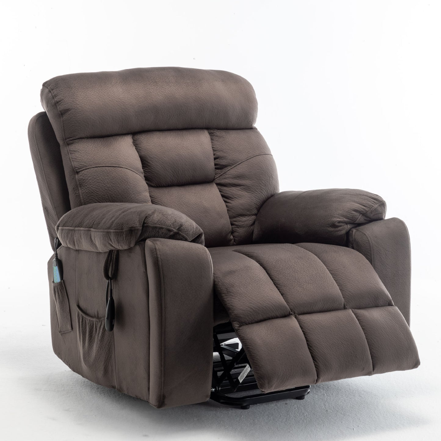 Recliner Lift Chair Relax in Style - Antique Brown