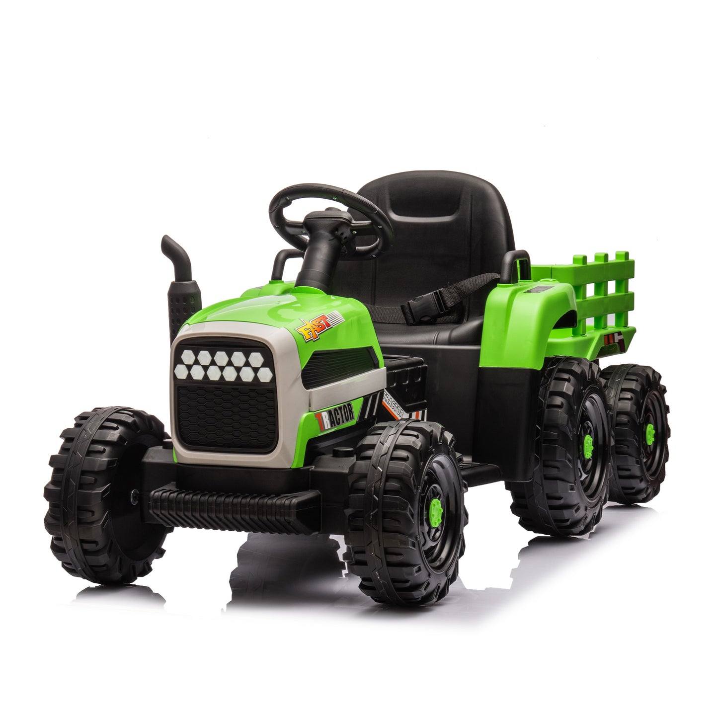 Green Tractor Ride-On