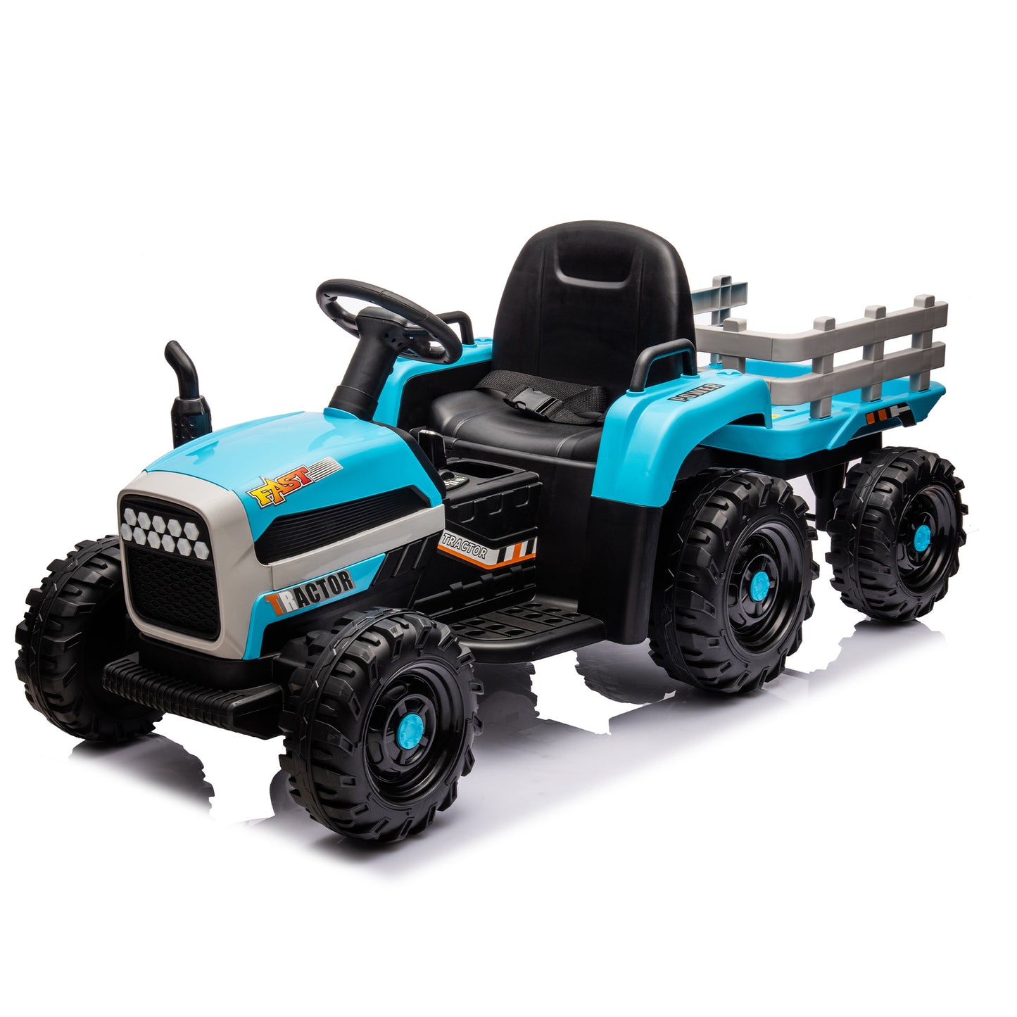 Blue Thunder Tractor Ride-On